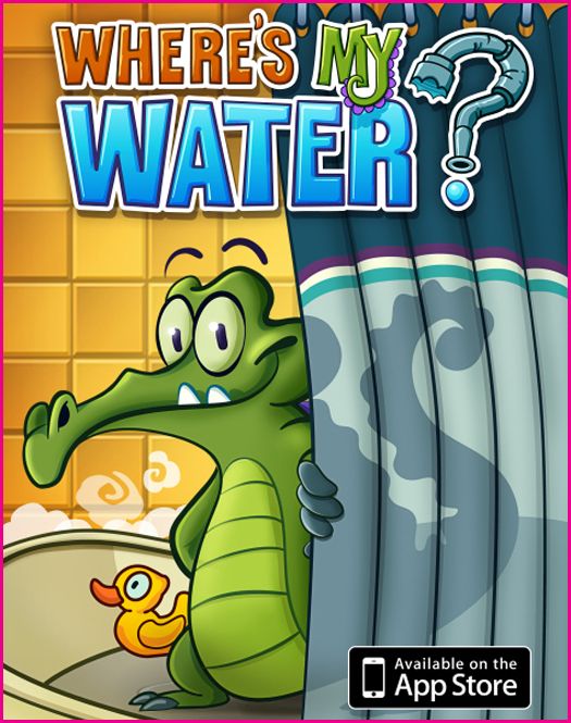 لعبة التمساح والماء